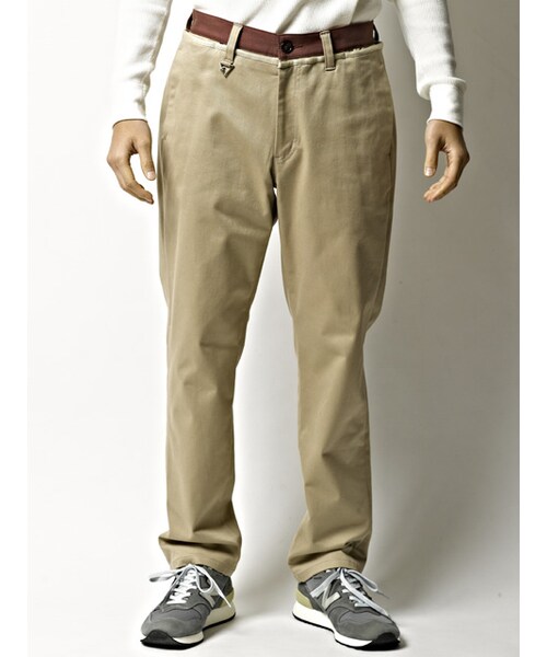 WHIZLIMITED（ウィズリミテッド）の「ADD CHINO（パンツ・BEG/NAV/BLK・M/L）」の4枚目の写真