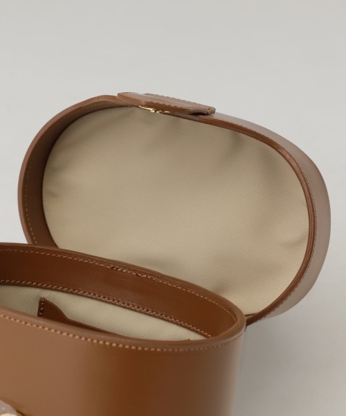 Curensology（カレンソロジー）の「バニティバッグ（バッグ・ブラック/キャメル・FREE）」の13枚目の写真