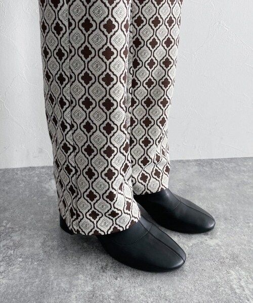 PAGEBOY(ページボーイ)の「モノグラムラメジャガードパンツ(パンツ・ブラック/グレージュ/キャラメル・F)」の17枚目の写真