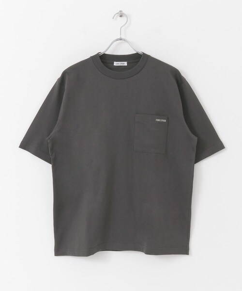 FORK&SPOON(フォークアンドスプーン)の「FORK&SPOON オーガニックコットン刺繍ロゴTシャツ(その他・メンズ・OFF/CHARCOAL・4/5)」の18枚目の写真