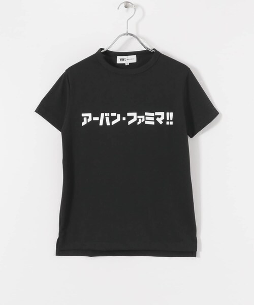 WWS(ワークウェアスーツ)の「WWS 究極のアーバンファミマロゴTee(その他・レディース・WHITE/BLACK・M/L)」の4枚目の写真
