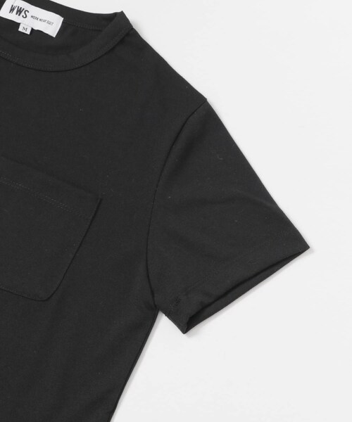 WWS(ワークウェアスーツ)の「WWS 究極のアーバンファミマポケットTee(その他・レディース・WHITE/BLACK・M/L)」の8枚目の写真