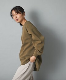 RIVE DROITE | 【程よくルーズなシルエットが楽しめる一枚】ダンボールオーバーカットソー(Tシャツ/カットソー)