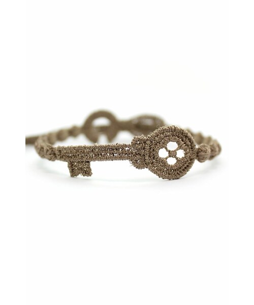 CRUCIANI(クルチアーニ)の「Cruciani Lock & Key Bracelet in Chanel(その他・レディース・Chanel・Adjustable.Length: 25cm)」の4枚目の写真