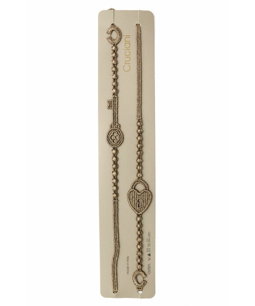 CRUCIANI(クルチアーニ)の「Cruciani Lock & Key Bracelet in Chanel(その他・レディース・Chanel・Adjustable.Length: 25cm)」の6枚目の写真