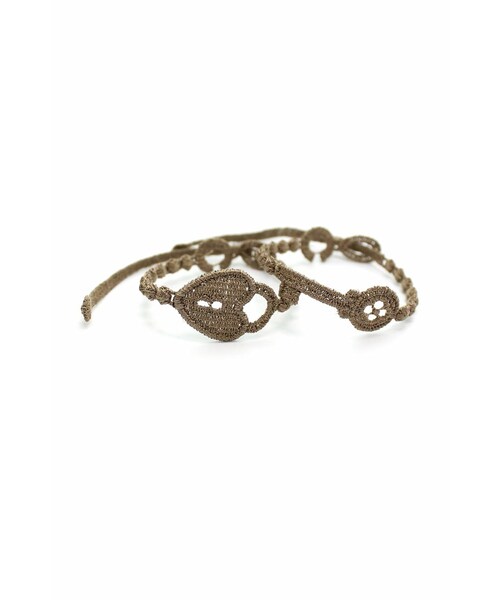 CRUCIANI(クルチアーニ)の「Cruciani Lock & Key Bracelet in Chanel(その他・レディース・Chanel・Adjustable.Length: 25cm)」の2枚目の写真