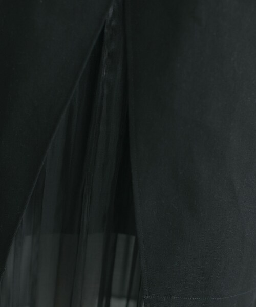 PAGEBOY（ページボーイ）の「プリーツレイヤードナロースカート（スカート・レディース・ブラック/カーキ・F）」の14枚目の写真