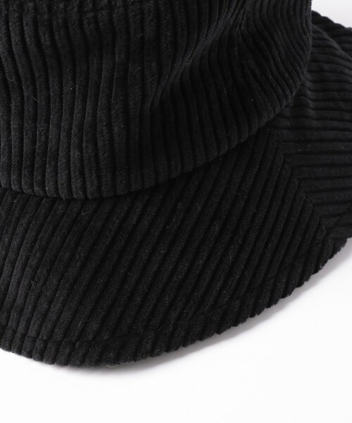 Heather（ヘザー）の「アソートバケットハット（帽子・ホワイトレザー/ホワイトコーデュロイ/ブラックレザー/ブラックコーデュロイ・ONESIZE）」の16枚目の写真