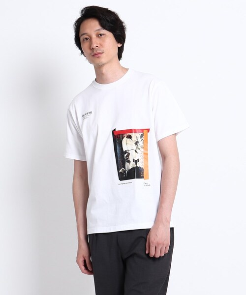 The Message ジャズマン プリント Tシャツ