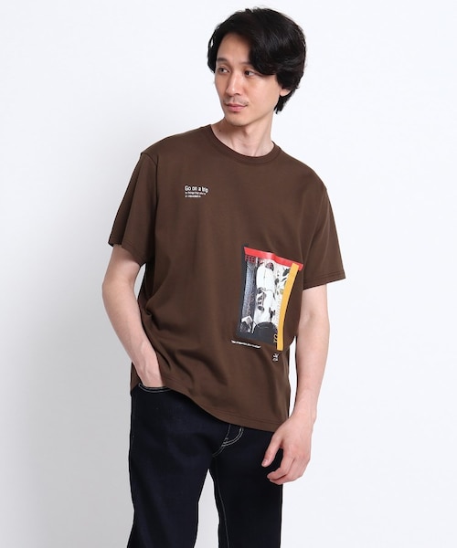 The Message ジャズマン プリント Tシャツ