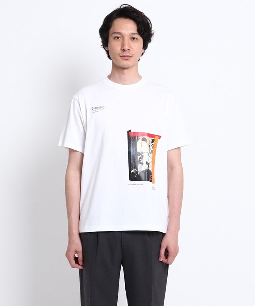 The Message ジャズマン プリント Tシャツ