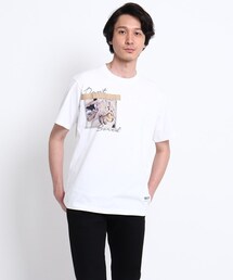 TAKEO KIKUCHI（タケオキクチ）の「The Message トリップトランク プリント Tシャツ（その他・メンズ）」