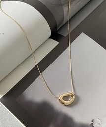 CAPRICIEUX LE'MAGE | 【GOLDY/ゴールディ】ビーンズリングネックレス(リング)