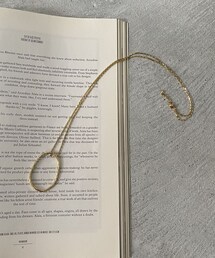 CAPRICIEUX LE'MAGE | 【GOLDY/ゴールディ】変形楕円リングロングネックレス(リング)