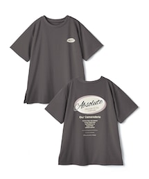 GRL | プリントサイドスリットTシャツ(Tシャツ/カットソー)