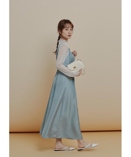 N WITH.（エヌウィズ）の「ショルダーベルトジャンスカ8月下旬