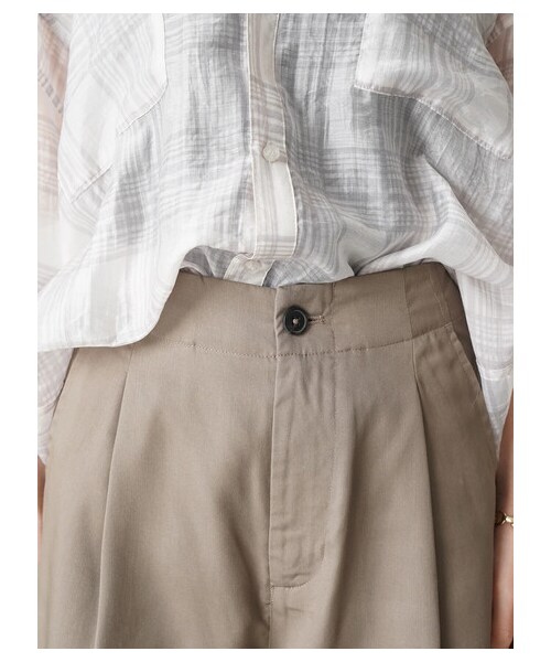 AMERICAN HOLIC(アメリカンホリック)の「裾折り返しショートパンツ(パンツ・モカ・S/M/L)」の3枚目の写真