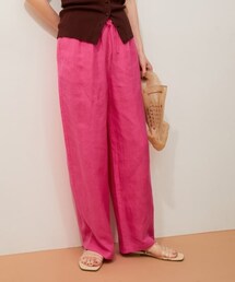 ADAM ET ROPE' | 【アウトレット店舗・WEB限定】カラーリネンイージーパンツ(パンツ)