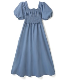 GRL | シャーリングロングワンピース(ワンピース)