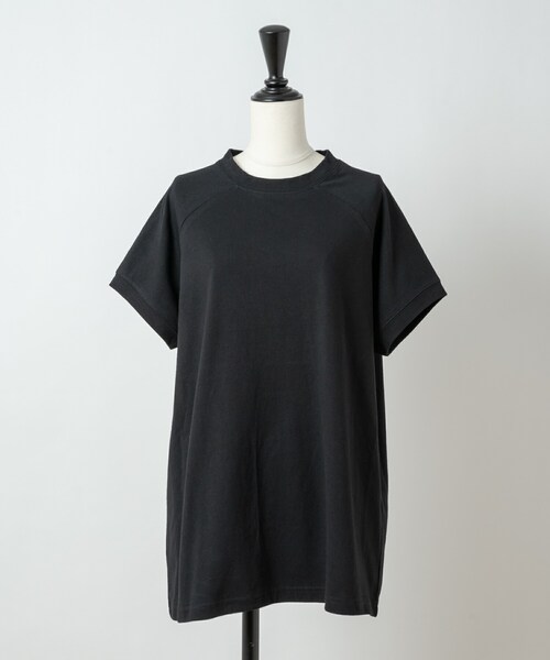 Rewde（ルゥデ）の「フレンチスリーブゆるＴシャツ（1R15-07192）（Tシャツ/カットソー・レディース・ブルー/ホワイト/ブラウン/ブラック・M）」の3枚目の写真