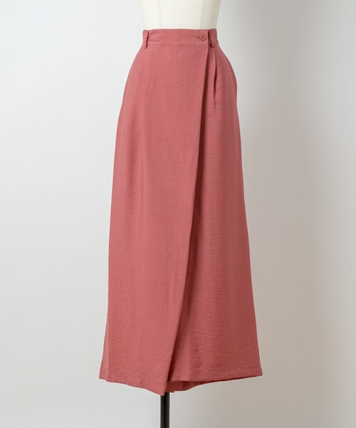 Rewde（ルゥデ）の「ドロップボタンフレアパンツ（1R12-07077）（その他パンツ・レディース・ベージュ/ピンク/ブラウン・S/M/L）」の3枚目の写真