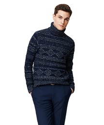 GANT Rugger | R. HORIZONTAL CABLE ROLLER タートルネックニット(その他)