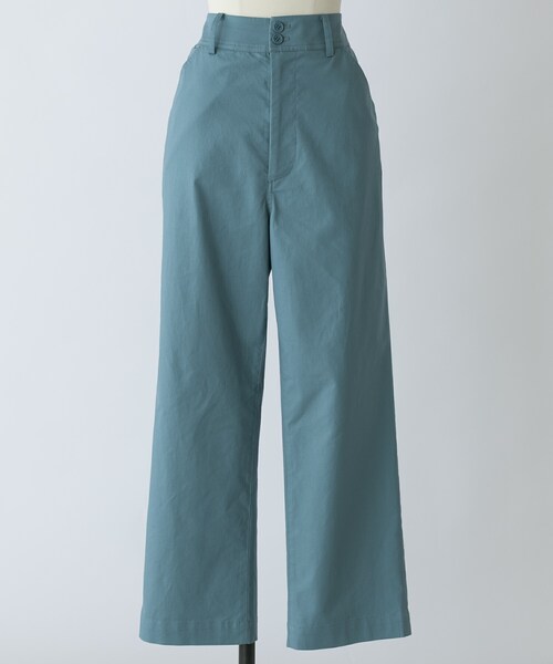 Rewde(ルゥデ)の「ハイウエストペインターパンツ(1R12-06071)(その他パンツ・レディース・ベージュ/グリーン/ブルー・S/M/L)」の3枚目の写真