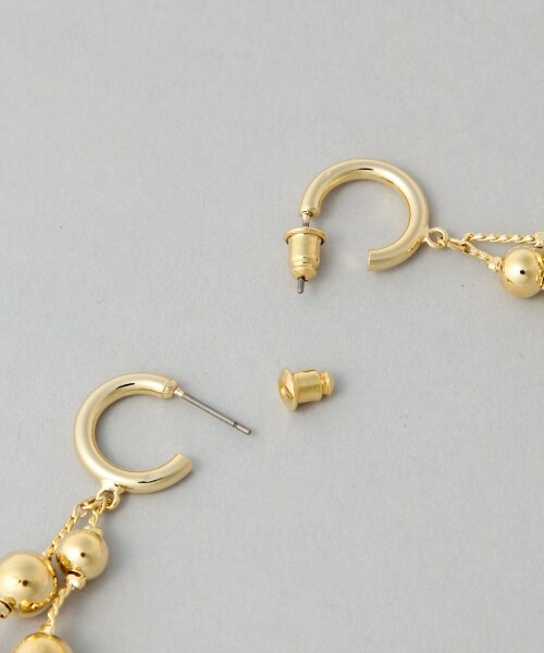 HARE（ハレ）の「ドロップボールピアス（アクセサリー・シルバー/ゴールド・FREE）」の10枚目の写真