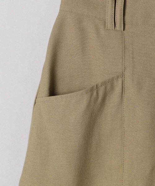 JEANASIS(ジーナシス)の「レーヨンキリカエカラーショートパンツ(パンツ・オレンジ()/ブラウン()・FREE)」の5枚目の写真