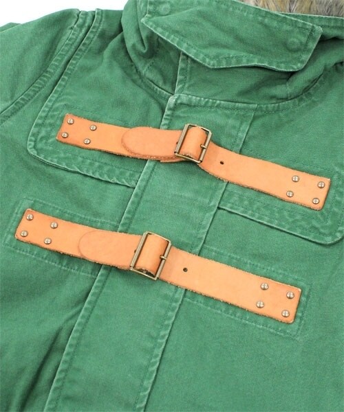 RNA-N（アールエヌエーエヌ）の「カラーボアコート（ジャケット/アウター・レディース・フォレストグリーン/チャコールグレー/ネイビー・M）」の10枚目の写真