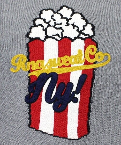 RNA SWEAT（アールエヌエースウェット）の「ポップコーンニットプルオーバー（トップス・レディース・グレー/ブラック/グリーン・M）」の7枚目の写真