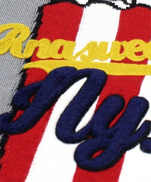 RNA SWEAT（アールエヌエースウェット）の「ポップコーンニットプルオーバー（トップス・レディース・グレー/ブラック/グリーン・M）」の8枚目の写真