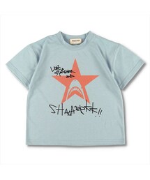 【RADCHAPプチプラ 】サメ＆星グラフィックプリントＴシャツ