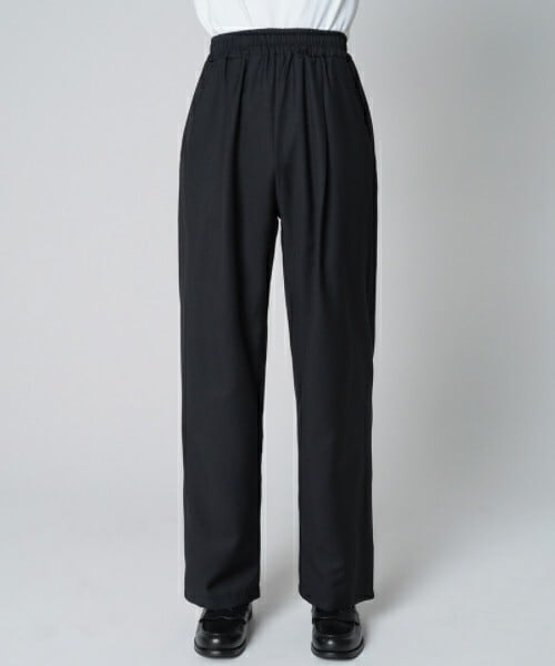 D'MENS by DHOLIC（ディーメンズ）の「ワンタックスラックス（スラックス・メンズ・グレー/ブラック・ONESIZE）」の2枚目の写真