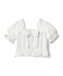 GRL | レースフリルリボンブラウス(シャツ/ブラウス)