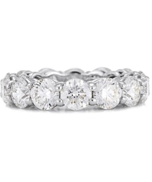 De Beers Jewellers Platinum DB Classic Full Eternity 0.5ct diamond band