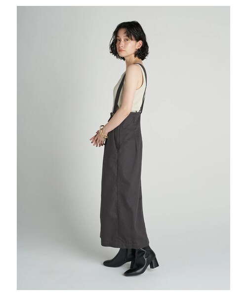 AMERICAN HOLIC（アメリカンホリック）の「2WAYハイウエストスカート（スカート・グレー/ベージュ・S/M/L）」の6枚目の写真