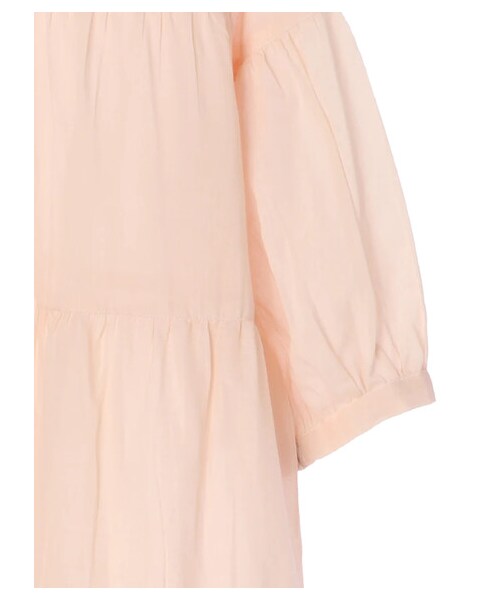 earth music&ecology（アースミュージックアンドエコロジー）の「ティアードチュニック（ワンピース/ドレス・オフホワイト/ブラック/サックスブルー/ピンクベージュ/エクリュ・F）」の4枚目の写真