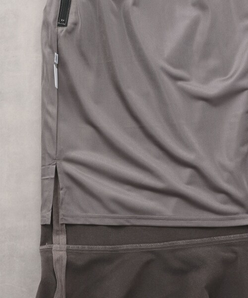 LOWRYS FARM（ローリーズファーム）の「スエードマーメイドスカート（スカート・グレー/ブラウン・M/L）」の10枚目の写真