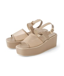 GRL | 厚底スクエアトゥメッシュアッパーサンダル(サンダル)