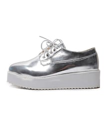 STYLENANDA | エナメルレザープラットフォームシューズ(シューズ)