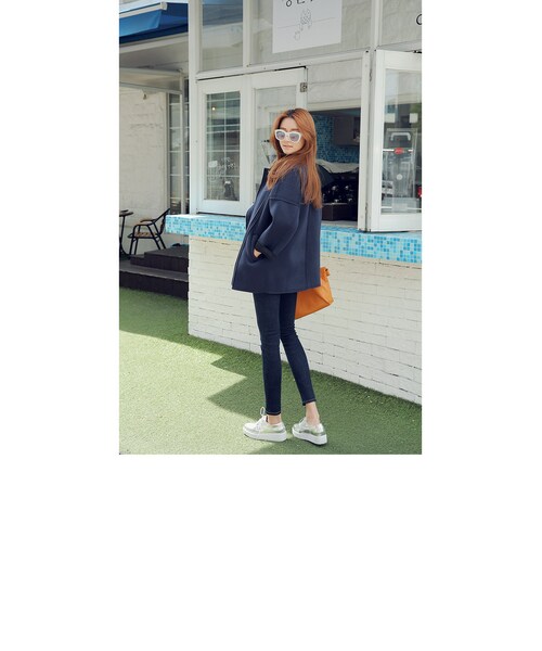 STYLENANDA(スタイルナンダ)の「エナメルレザープラットフォームシューズ(シューズ・レディース・シルバー/ブラック・230/235/240/245/250/225)」の14枚目の写真