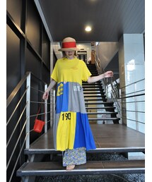 RehersalL | Tシャツティアードワンピース(ワンピース)
