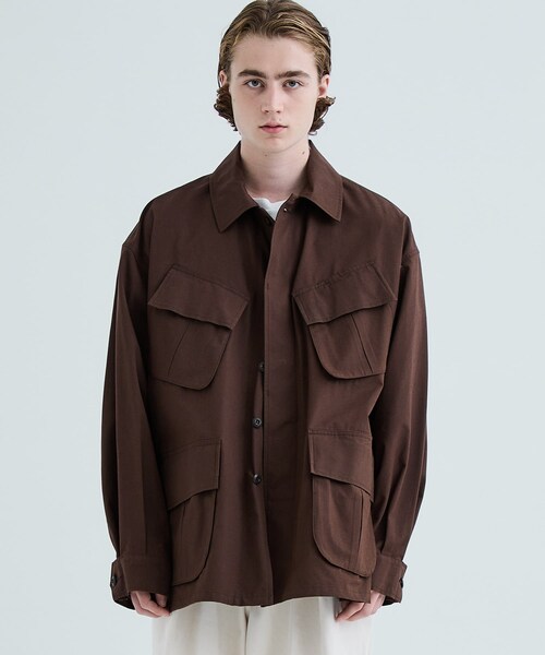 markaware（マーカウェア）の「JUNGLE FATIGUE JACKET（その他・メンズ・BLACK/BROWN・1/2）」の14枚目の写真