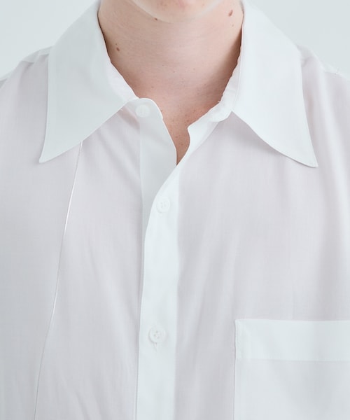 sulvam（サルバム）の「Silver line over shirt（その他・メンズ・WHITE/BLACK・S）」の17枚目の写真