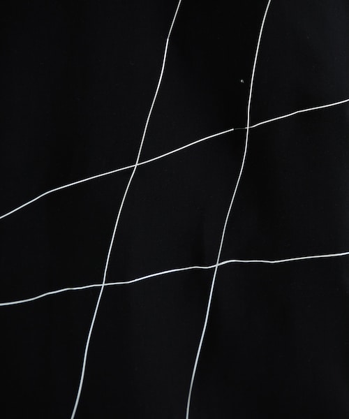 sulvam（サルバム）の「Silver line over shirt（その他・メンズ・WHITE/BLACK・S）」の11枚目の写真