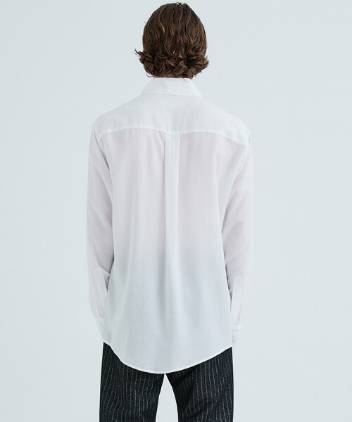 sulvam（サルバム）の「Silver line stand collar shirt（その他・メンズ・WHITE/BLACK・S/M）」の15枚目の写真