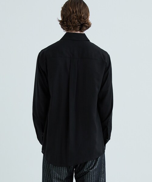 sulvam（サルバム）の「Silver line stand collar shirt（その他・メンズ・WHITE/BLACK・S/M）」の6枚目の写真