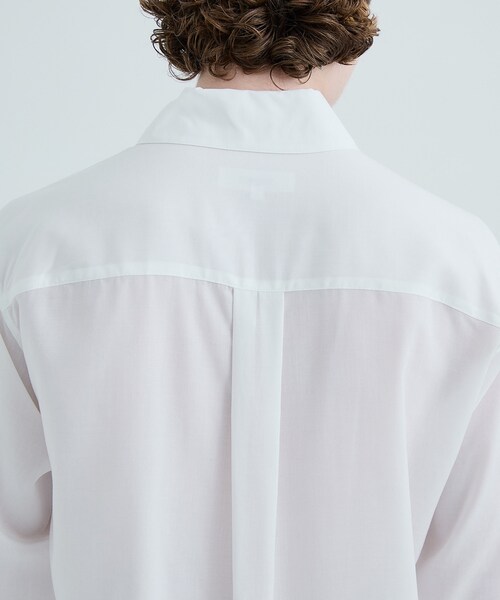 sulvam（サルバム）の「Silver line stand collar shirt（その他・メンズ・WHITE/BLACK・S/M）」の19枚目の写真