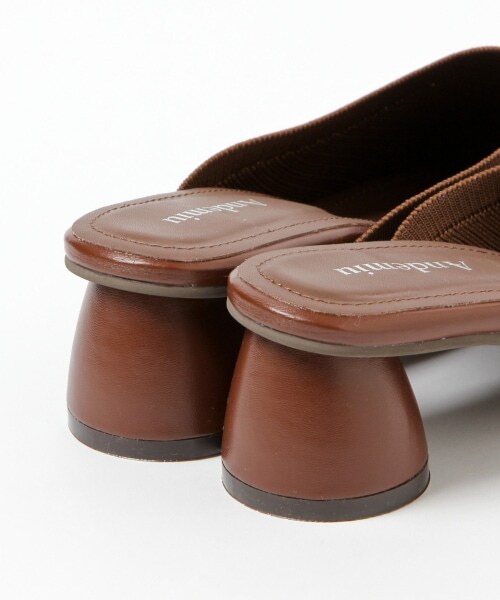 Andemiu(アンデミュウ)の「ニットミュール(シューズ・レディース・ブラック19/ブラウン50/アイボリー52・S(22.5cm)/M(23.5cm)/L(24.5cm))」の22枚目の写真